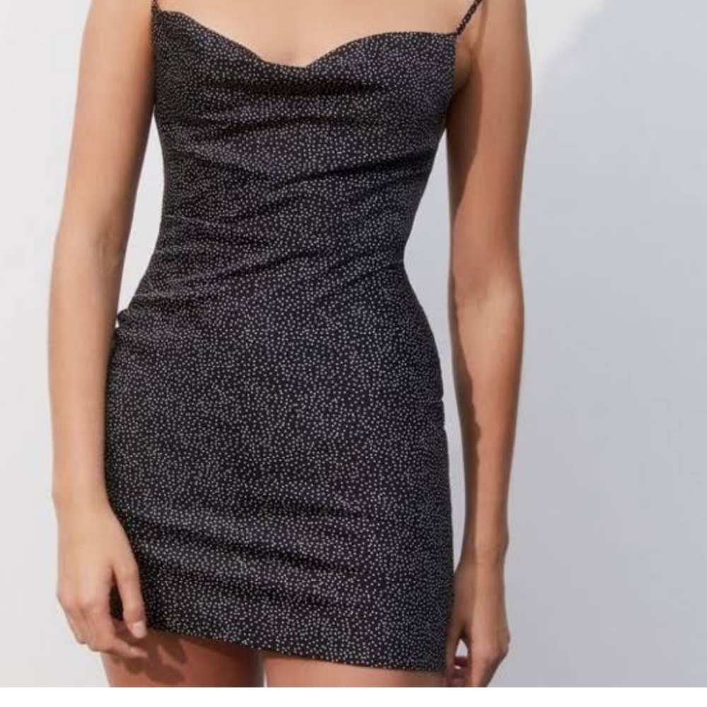Urban Outfitters Satin Mini Slip Dress in Small